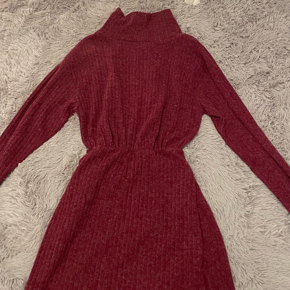 Tie Front Sweater Dress - Picture 8 of 11